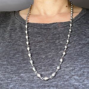Lucky Brand Necklace. Color is silver